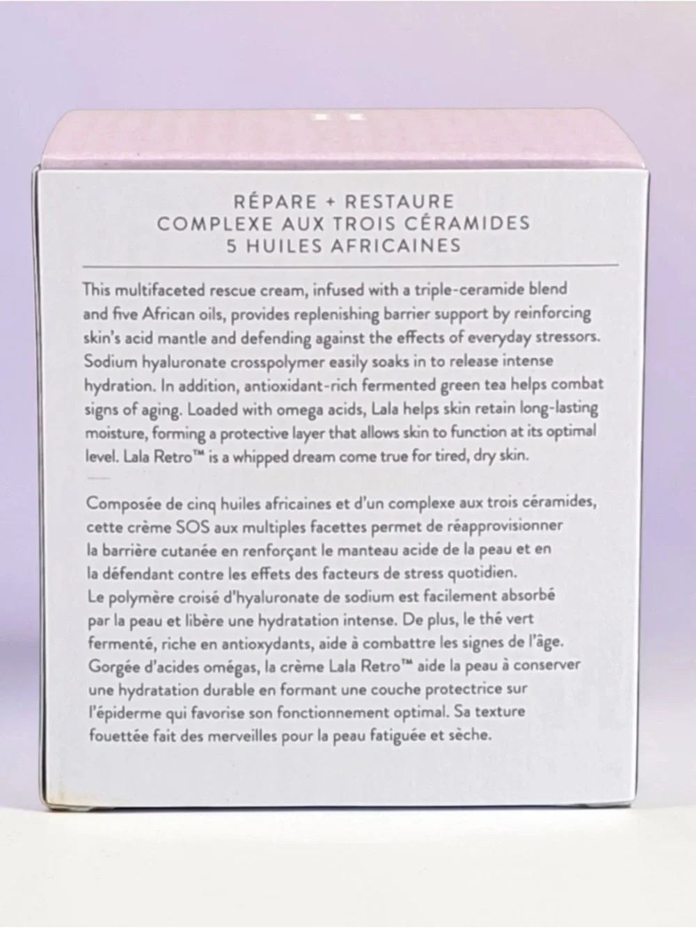 Drunk Elephant's Lala Retro Whipped Cream •Rescue Cream• moisturizer NEW IN BOX